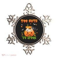 Too Cute To Spook Cute Halloween Pumpkin Hat Guinea Pig Pet Cool Gift Ornament thumb 0