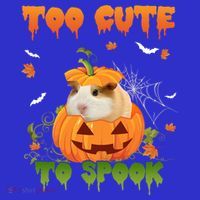 Too Cute To Spook Cute Halloween Pumpkin Hat Guinea Pig Pet Cool Gift Baby Bodysuit thumb 2