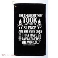 The Children They Took Every Child Matters Golf Towel thumb 0