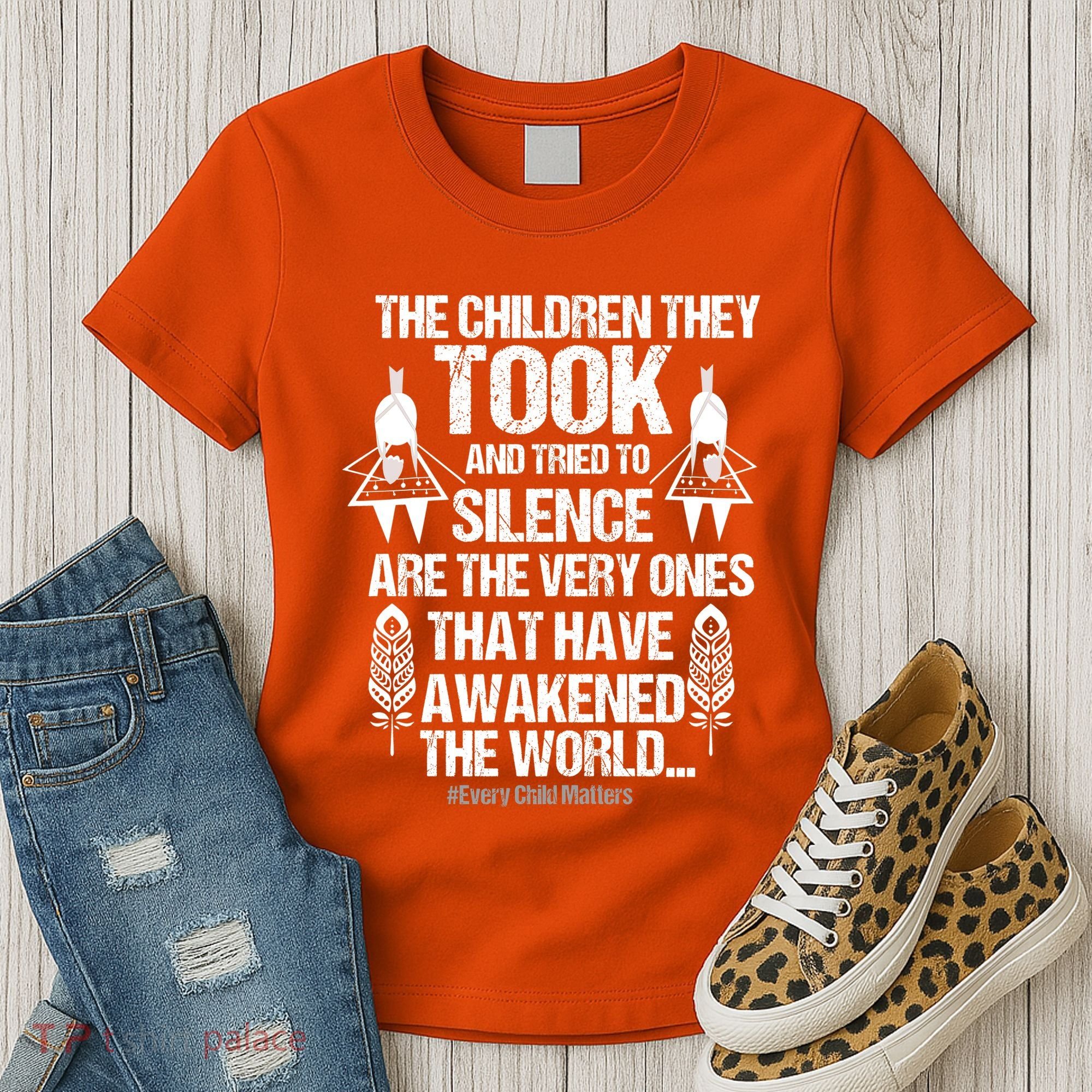 The Children They Took Every Child Matters Women's T-Shirt
