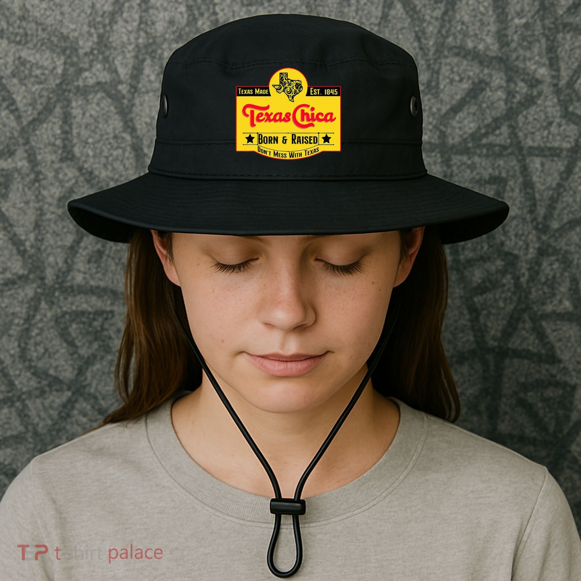 Texas Chica Bucket Hat