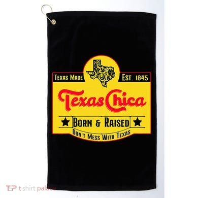 Texas Chica Golf Towel