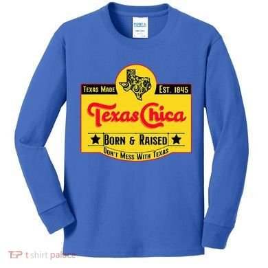 Texas Chica Kids Long Sleeve Shirt