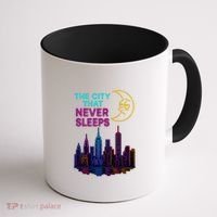 The City That Never Sleeps New York Coffee Mug thumb 1