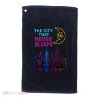 The City That Never Sleeps New York Golf Towel thumb 0