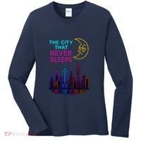 The City That Never Sleeps New York Women's Long Sleeve Shirt thumb 0