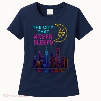 The City That Never Sleeps New York Women's T-Shirt