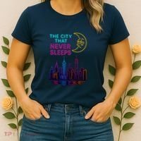 The City That Never Sleeps New York Women's T-Shirt thumb 2