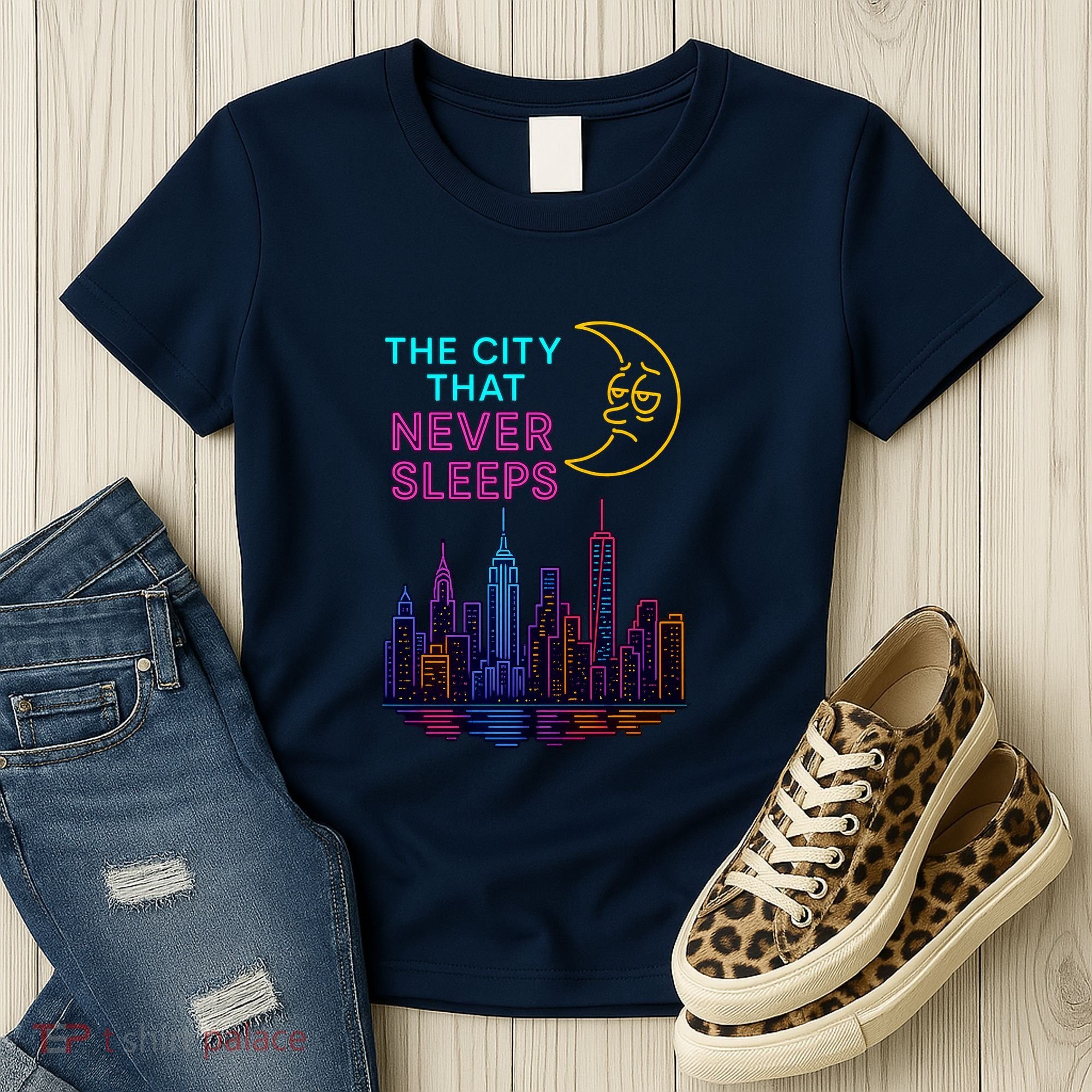 The City That Never Sleeps New York Women's T-Shirt
