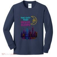 The City That Never Sleeps New York Kids Long Sleeve Shirt thumb 0