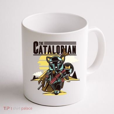 The Catalorian Coffee Mug back