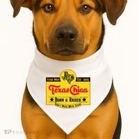 Texas Chica USA-Made Doggie Bandana thumb 1
