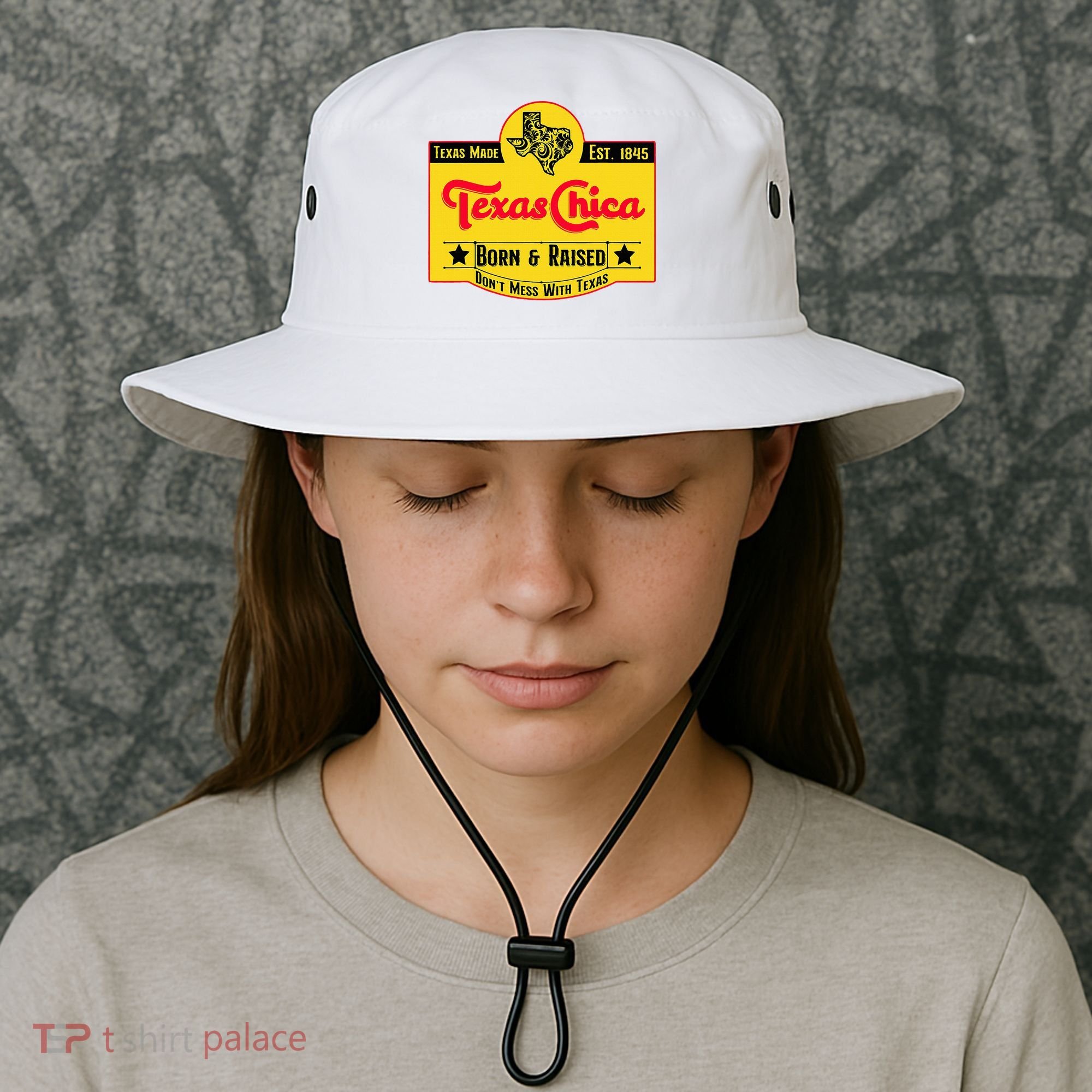 Texas Chica Bucket Hat