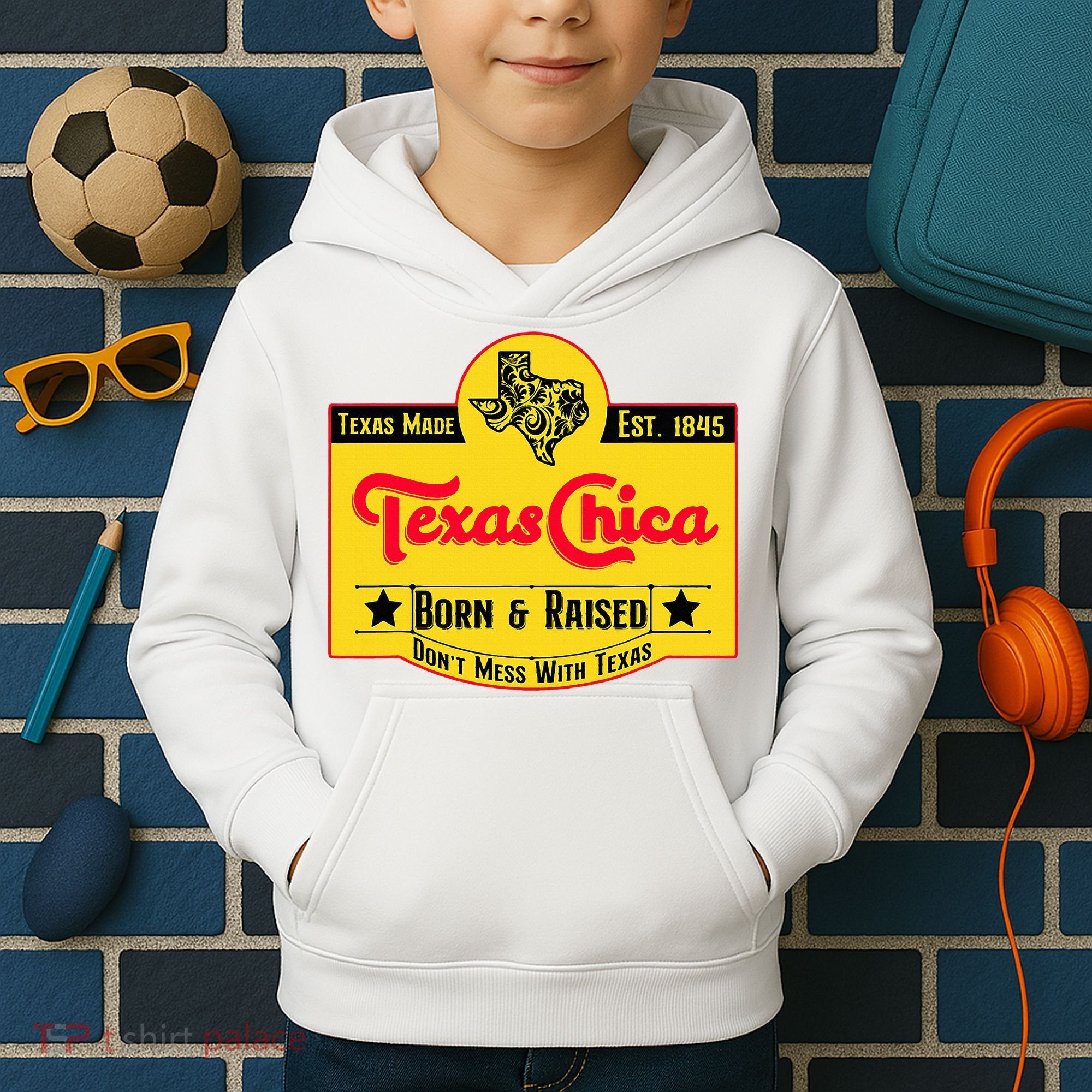 Texas Chica Kids Hoodie