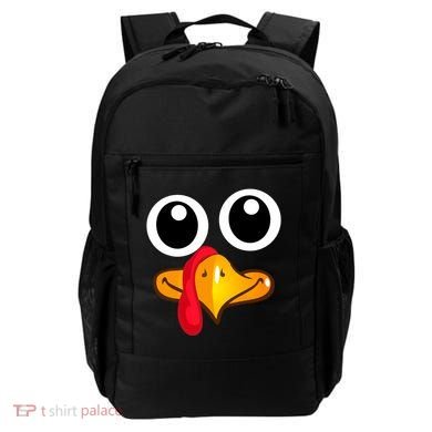 Thanksgiving Cute Turkey Face Backpack