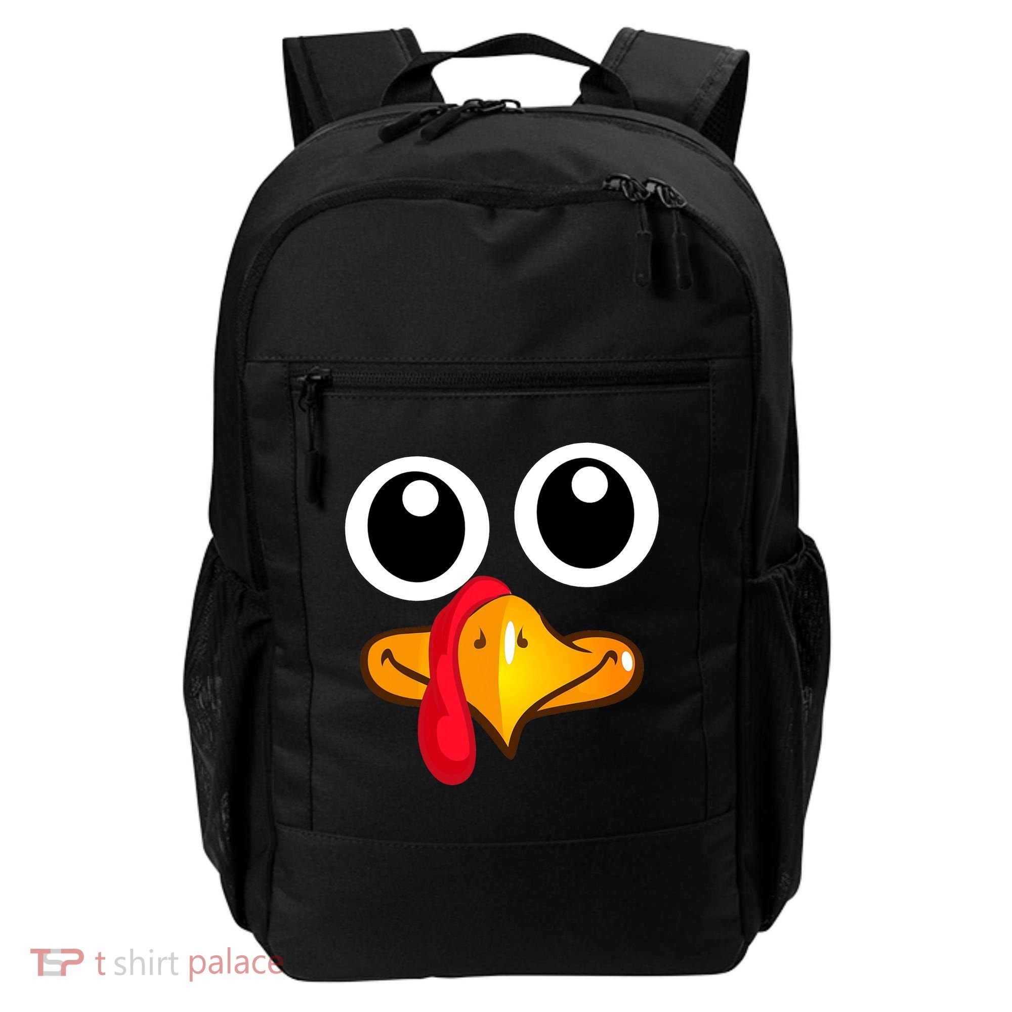 Thanksgiving Cute Turkey Face Backpack