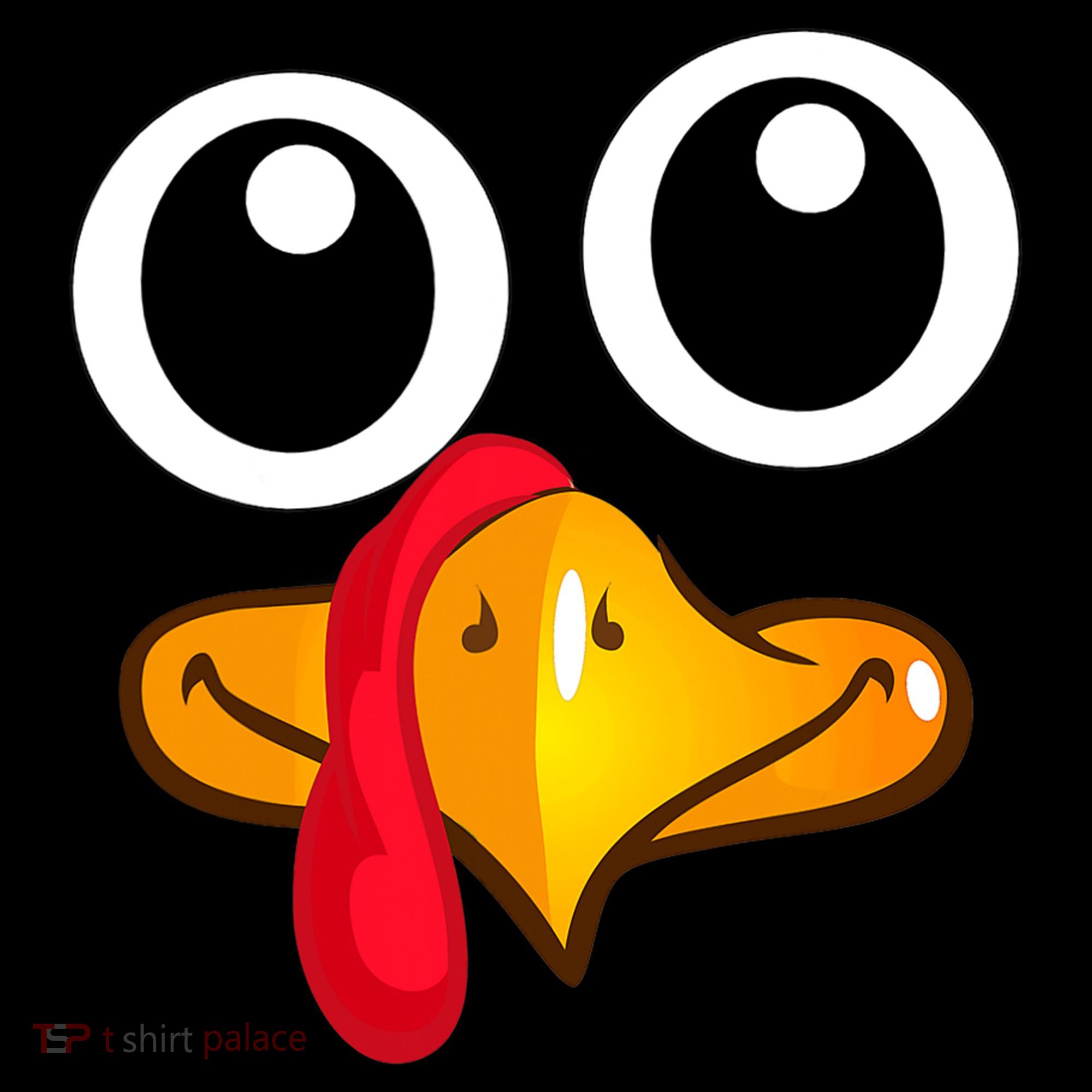 Thanksgiving Cute Turkey Face Ornament