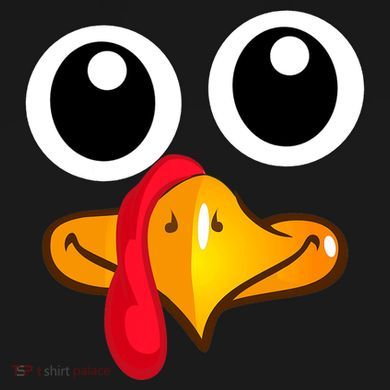 Thanksgiving Cute Turkey Face Women's Perfect Tri Rocker Tank