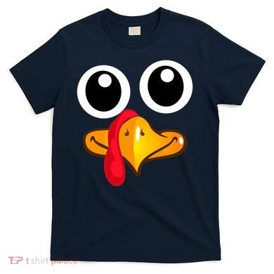 Thanksgiving Cute Turkey Face T-Shirt