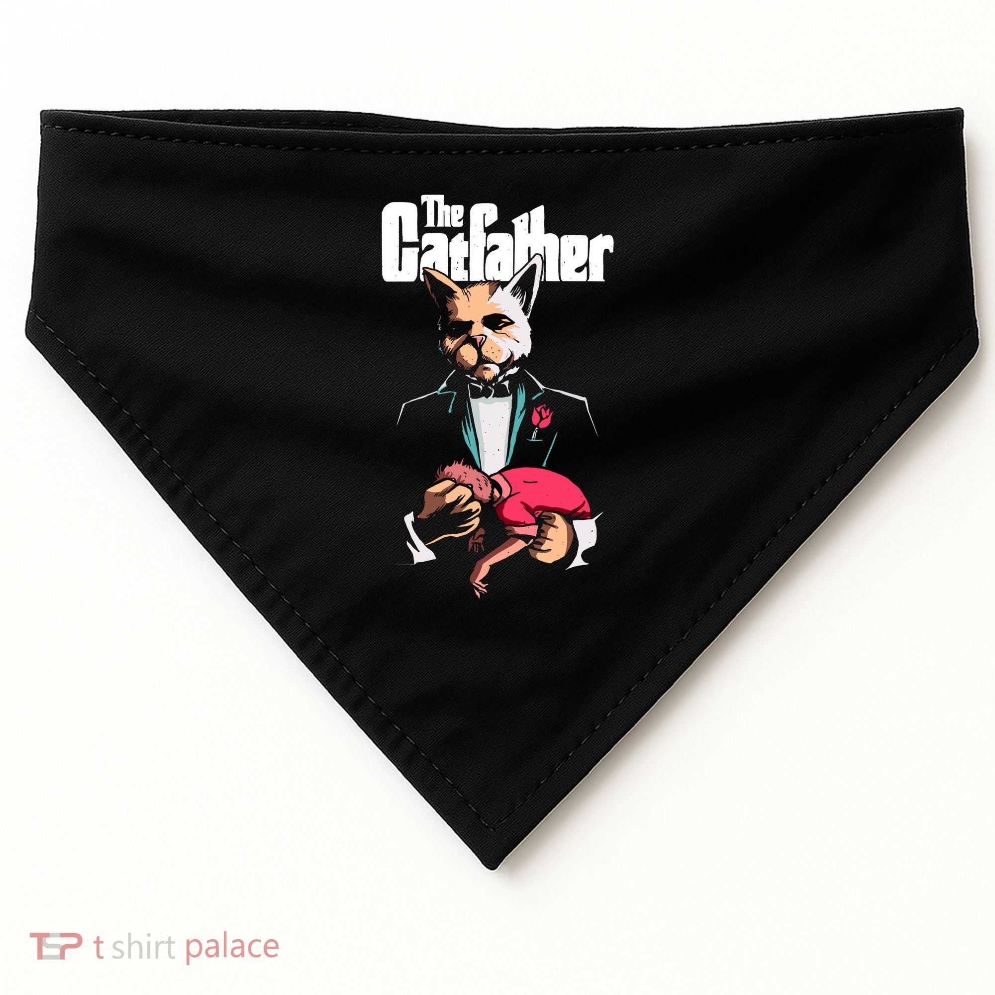 The Catfather USA-Made Doggie Bandana