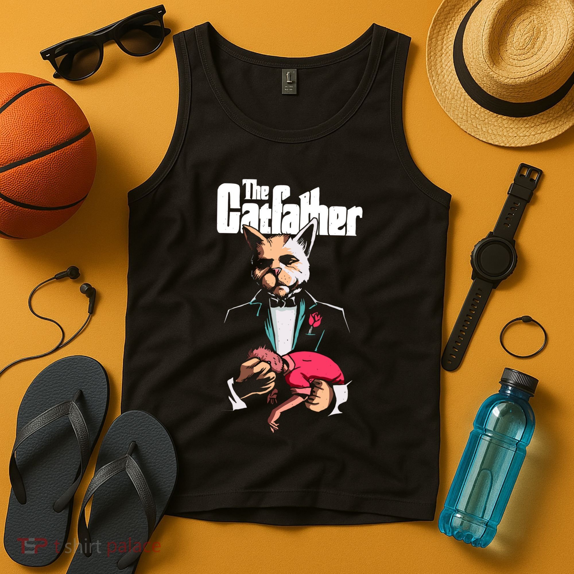 The Catfather Tank Top