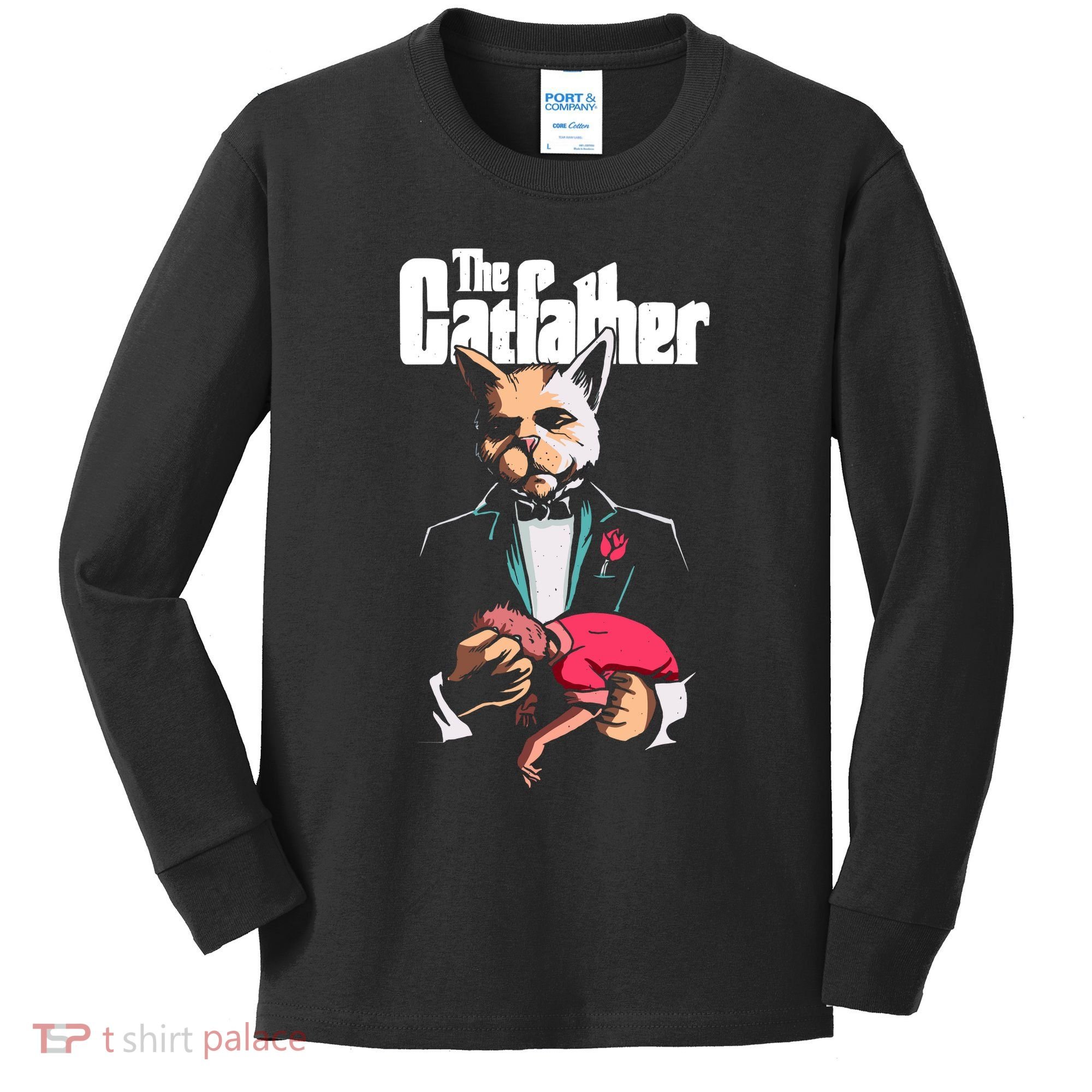 The Catfather Kids Long Sleeve Shirt