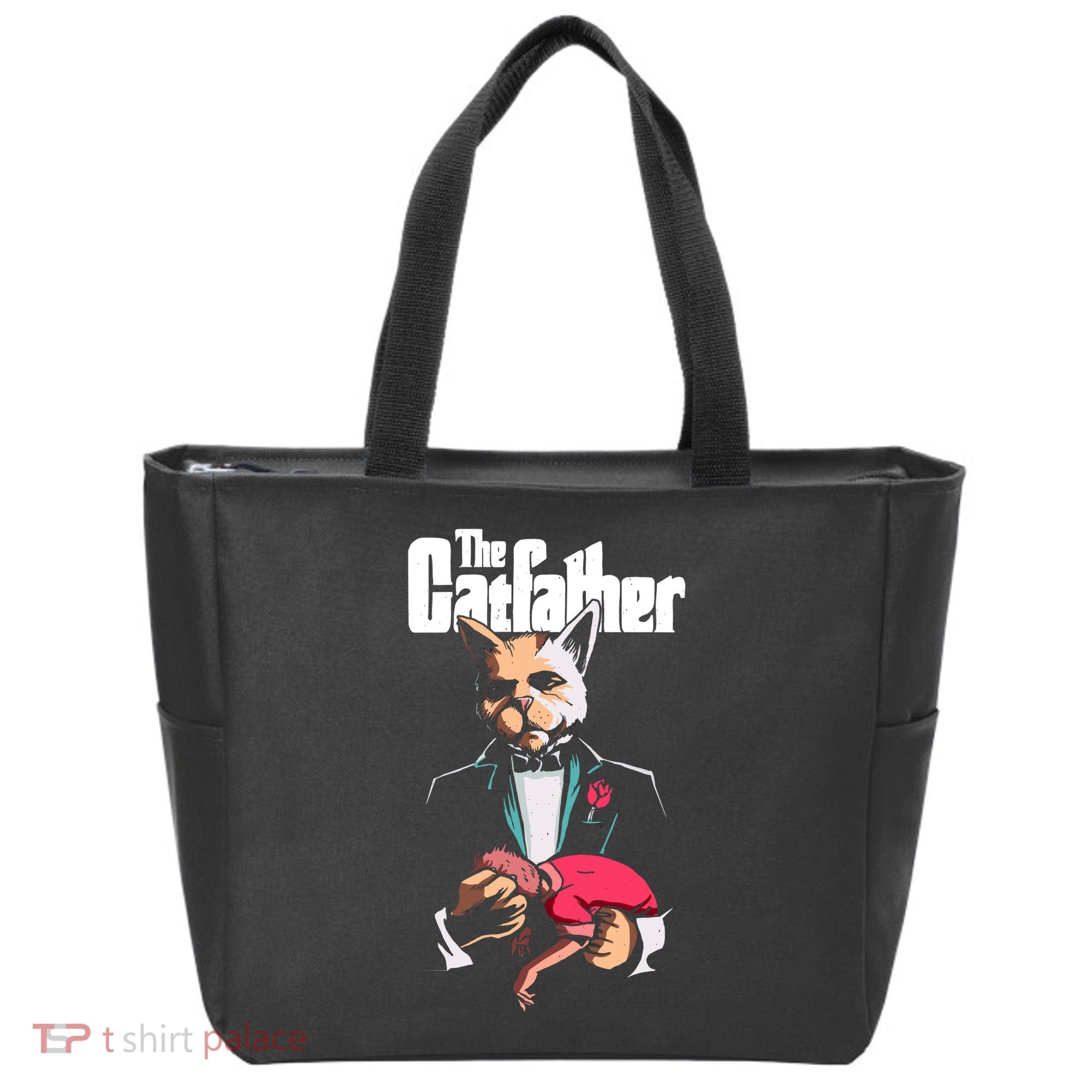 The Catfather Tote Bag