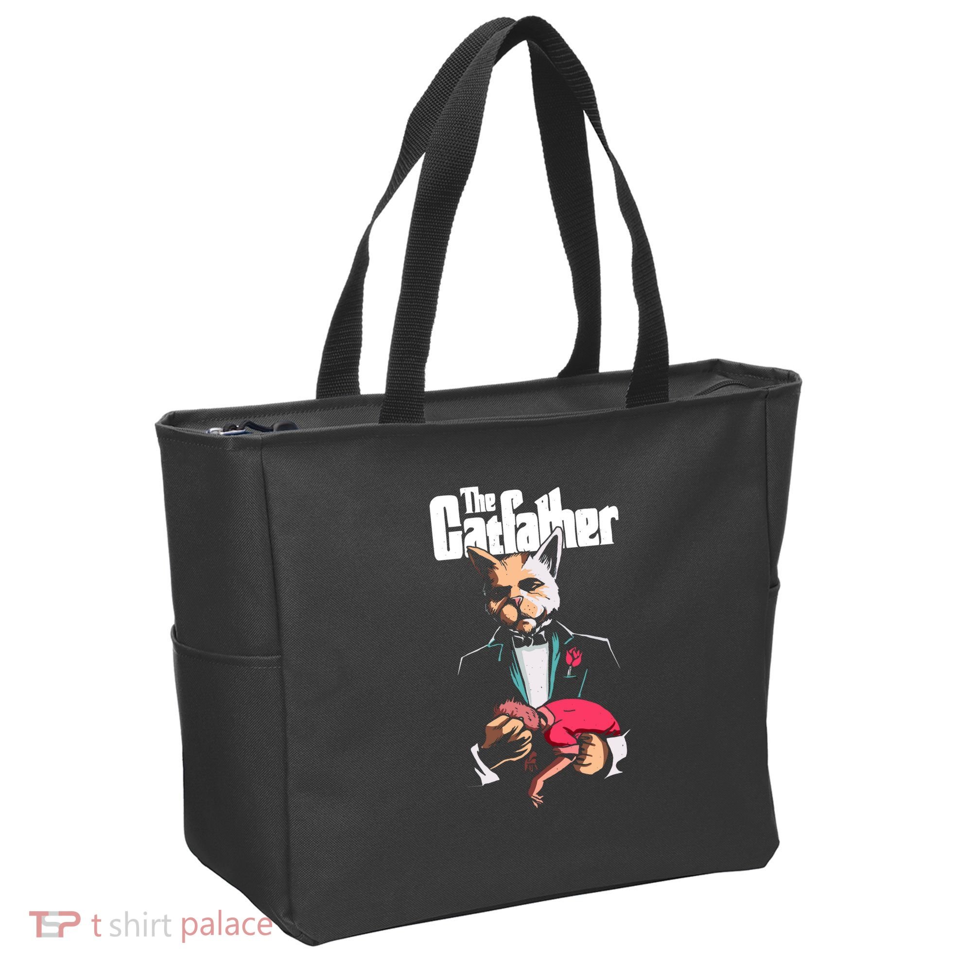 The Catfather Tote Bag