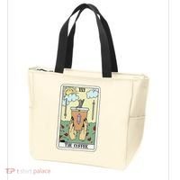 The Coffee Tarot Card Coffee Lover Caffeinated Witchy Hand Tote Bag thumb 3