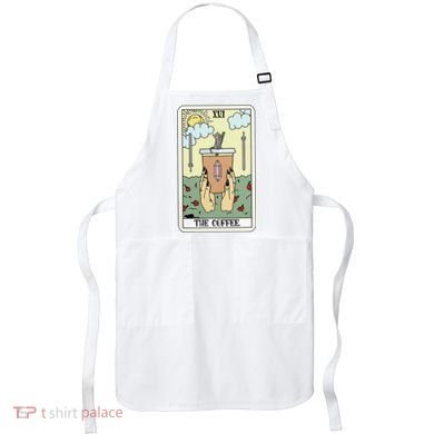 The Coffee Tarot Card Coffee Lover Caffeinated Witchy Hand Apron