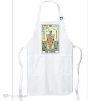 The Coffee Tarot Card Coffee Lover Caffeinated Witchy Hand Apron thumb 0