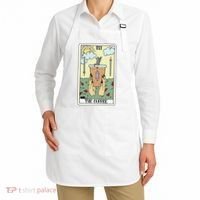 The Coffee Tarot Card Coffee Lover Caffeinated Witchy Hand Apron thumb 2