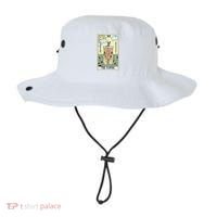 The Coffee Tarot Card Coffee Lover Caffeinated Witchy Hand Bucket Hat thumb 0