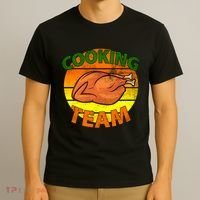 Thanksgiving Cooking Team Family Matching T-Shirt thumb 3