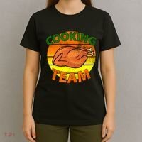 Thanksgiving Cooking Team Family Matching T-Shirt thumb 4