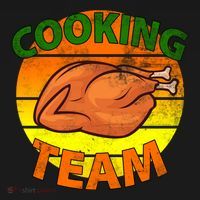 Thanksgiving Cooking Team Family Matching T-Shirt thumb 7