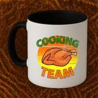 Thanksgiving Cooking Team Family Matching Coffee Mug thumb 2