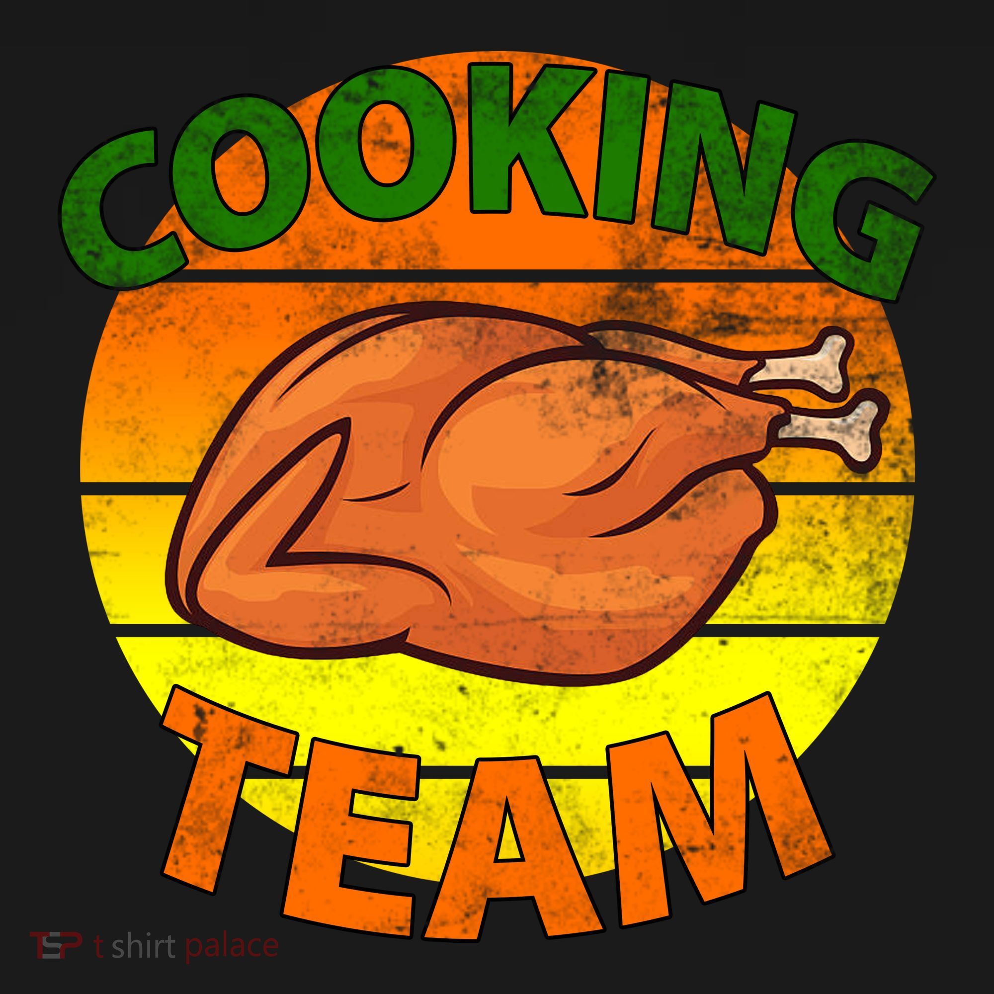 Thanksgiving Cooking Team Family Matching Women's Hoodie