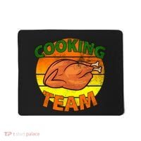 Thanksgiving Cooking Team Family Matching Mousepad thumb 0
