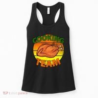 Thanksgiving Cooking Team Family Matching Women's Tank Top thumb 0