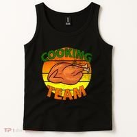 Thanksgiving Cooking Team Family Matching Tank Top thumb 2