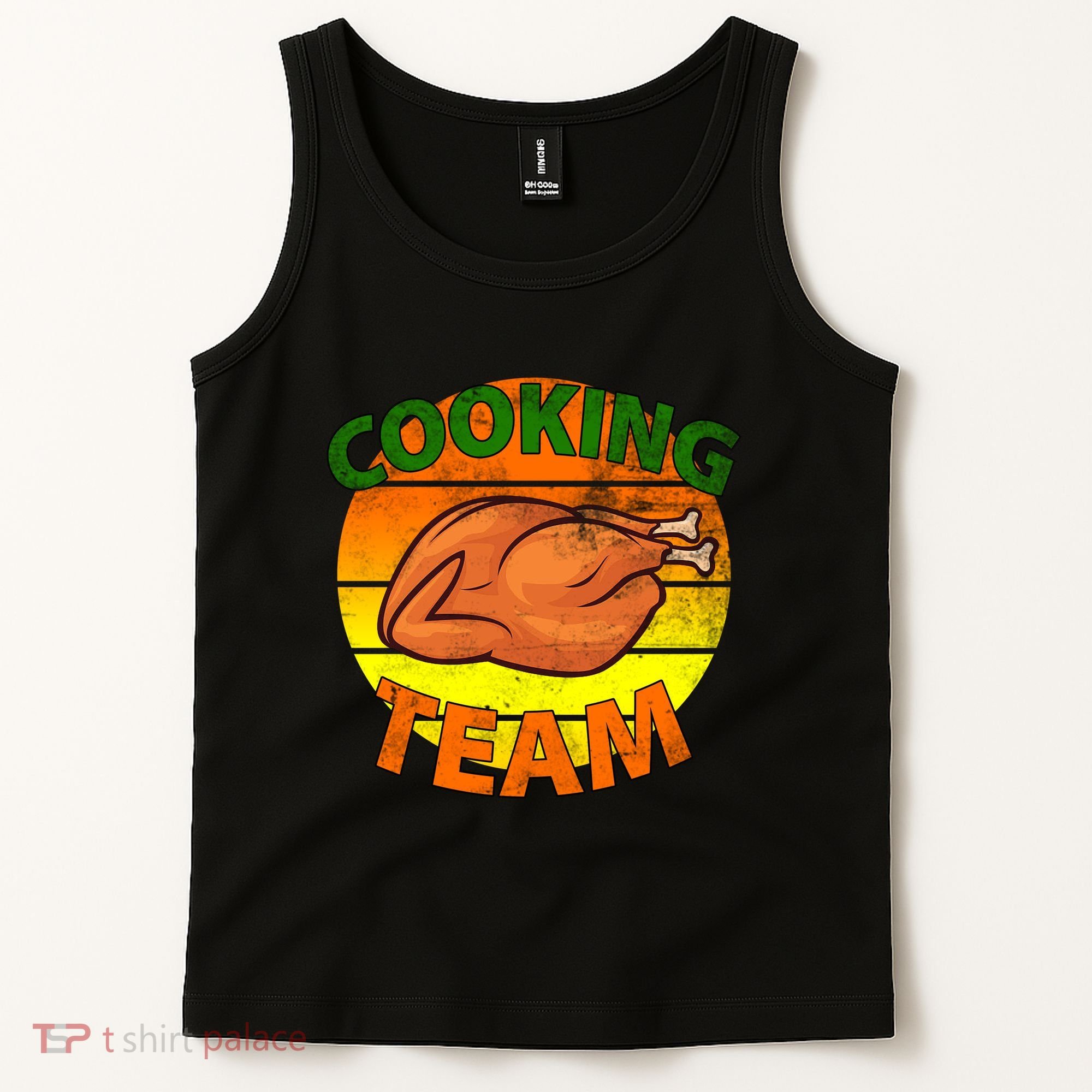 Thanksgiving Cooking Team Family Matching Tank Top