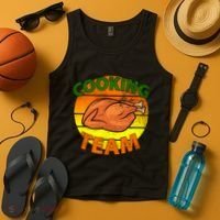 Thanksgiving Cooking Team Family Matching Tank Top thumb 4