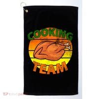 Thanksgiving Cooking Team Family Matching Golf Towel thumb 0