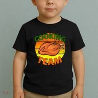 Thanksgiving Cooking Team Family Matching Toddler T-Shirt thumb 2