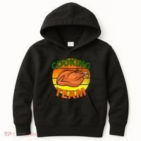 Thanksgiving Cooking Team Family Matching Kids Hoodie thumb 0