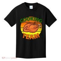 Thanksgiving Cooking Team Family Matching Kids T-Shirt thumb 0