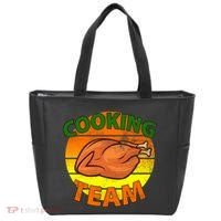 Thanksgiving Cooking Team Family Matching Tote Bag thumb 0