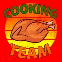 Thanksgiving Cooking Team Family Matching Santa Hat thumb 1