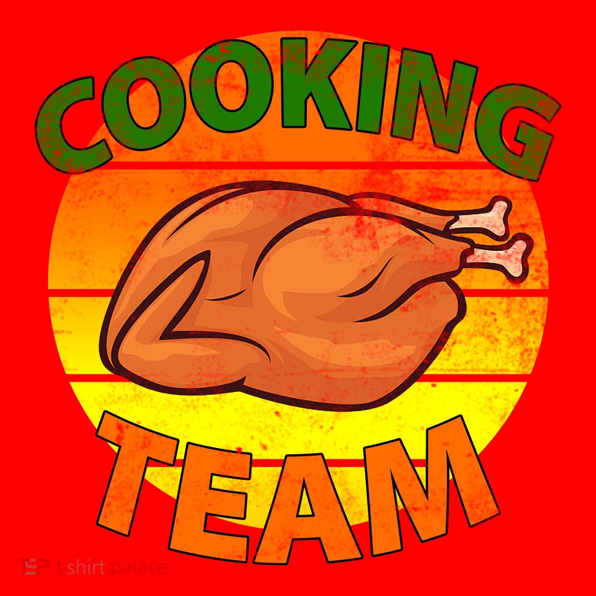Thanksgiving Cooking Team Family Matching Santa Hat